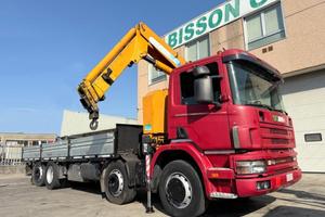 Camion/ Autocarro SCANIA CV P 124 - Fisso/ Gru