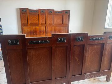 Camera matrimonaniale stile liberty