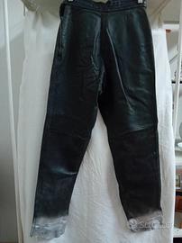 pantaloni in pelle 