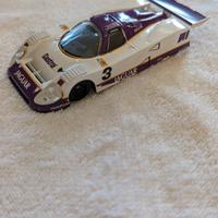 Modellino Auto Onix Jaguar XJR9,bianca,Scala 1:43