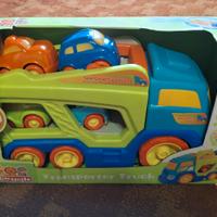 auto più camion con luci e suoni