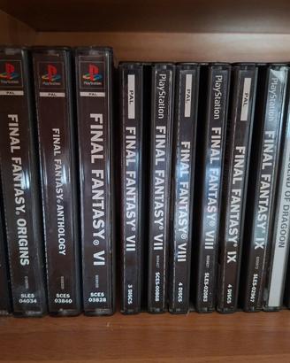 Final Fantasy Lotto Completo 1+2+4+5+6+7+8+9