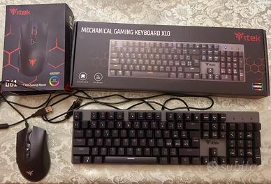 Lotto bundle accessori Gaming per PC nuovi