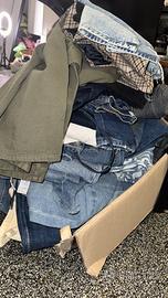Lotto piu di 35 pezzi jeans