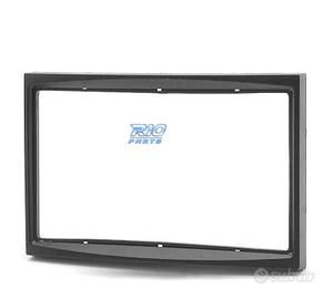 CORNICE NERA RADIO 2-DIN PER CITROEN C2 C3 BERLING