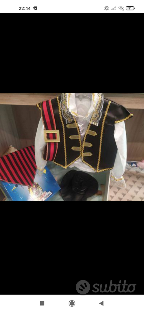 Vestito pirata Veneziano - Tutto per i bambini In vendita a Napoli