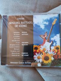 CD Bennato Battiato de Andrè sigillato 