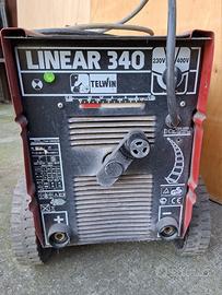 Saldatrice a elettrodo Telwin Linear 340 +40m cavo