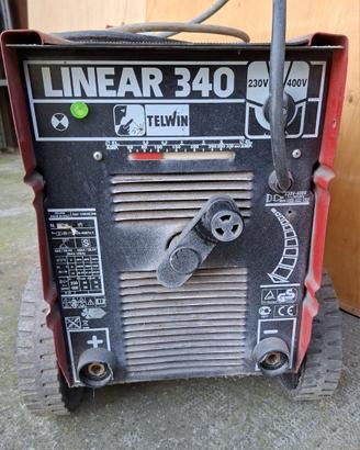 Saldatrice a elettrodo Telwin Linear 340 +40m cavo