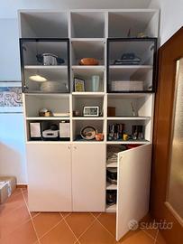 Mobile soggiorno moderno/libreria
