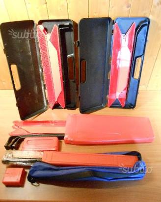 Accessori auto 4 triangoli avvertimento autoferma