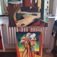 Riproduzioni d'autore alta qualità olio su tela