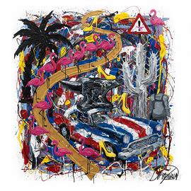 Quadro Moderno Astratto - 60x60