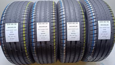 4 GOMME 235 60 18 MICHELIN RIF4620