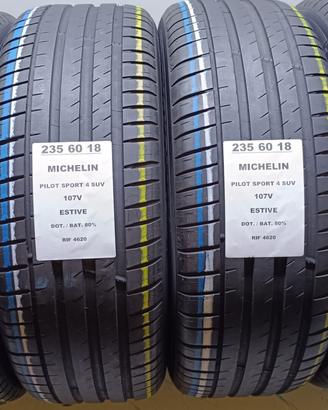 4 GOMME 235 60 18 MICHELIN RIF4620