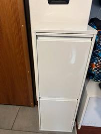 Pattumiera per la raccolta differenziata - bianco