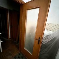 7 porte legno massello antico
