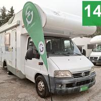 CAMPER KNAUS DUCATO MANSARDATO 6 POSTI LETTI CASTE