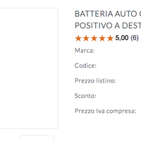 batteria auto nuova mai usata