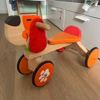 Gioco cavalcabile in legno - ride-on Bracco
