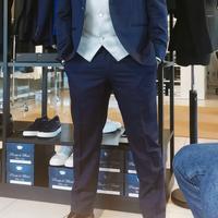 Abito sposo sartoriale Marco Canali