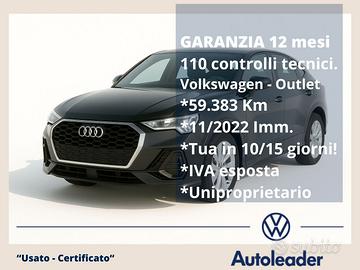 Audi Q3 35 TFSI 6M SOLI 59mila km interno Pelle S 