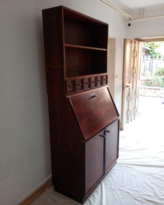 libreria scrittoio porta TV e specchiera design 