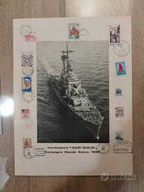 Poster Campagna Navale Nave CAIO DUILIO