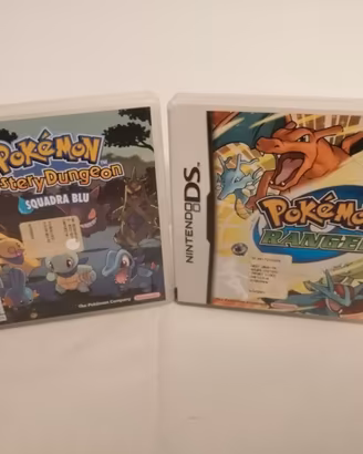 Nintendo Ds Pokemon Ranger+Pokemon Mystery Dungeon