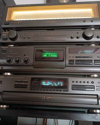 Technics Piastra 3 Testine & Lettore 5 Cd Uso HiFi