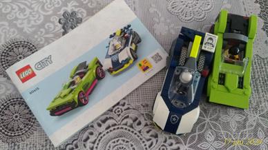 Lego City 60415 Inseguimento della Macchina Corsa
