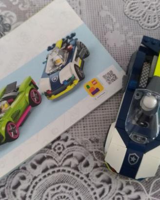 Lego City 60415 Inseguimento della Macchina Corsa