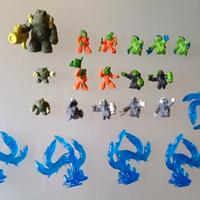 Atomicron Giochi Preziosi lotto personaggi vari