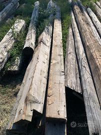 Travi in legno di abete