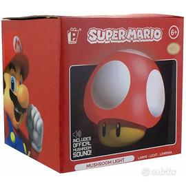 Lampada Super Mario Funghetto con suoni