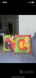 Set 2 Cuscini Vintage Bassetti Looney Tunes 2009
