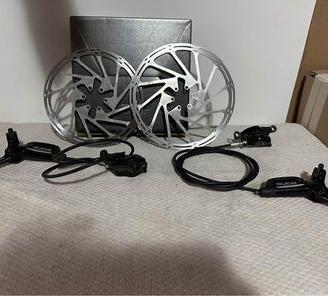 Kit Freni Sram Guide T 4 pistoncini con dischi.