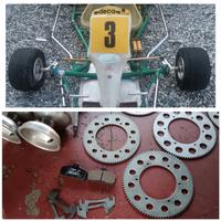 Telaio Go kart d'epoca 