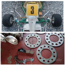 Telaio Go kart d'epoca 