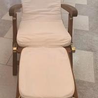 Chaise longue legno più di 25kg ritiro diretto
