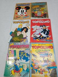 Fumetti Topolino (5)+Topomistery(1)1990 cfr descri
