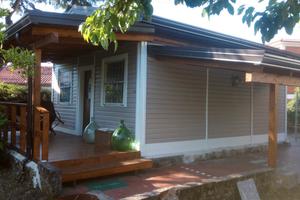 Bilocale in legno con giardino zona Formia
