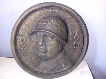 Bronzo Duce/orologio Hitler