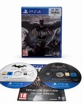 🎮 Batman: Arkham Collection  PS4 completo italiano