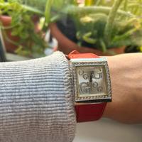 Orologio rosso Guess