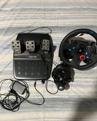 Logitech G29 completo con pedaliera e cambio