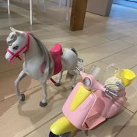 VESPA E CAVALLO BARBIE