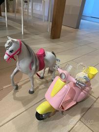 VESPA E CAVALLO BARBIE