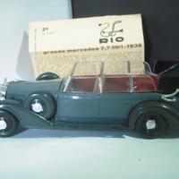 Mercedes cabriolet 1938 Rio model car 1:43