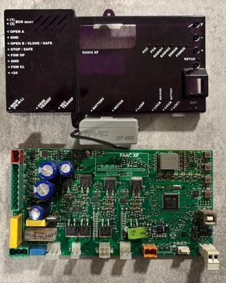 FAAC E720-03 scheda cancello scorrevole